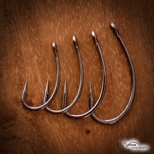 Curve shank hook 10 pcs.