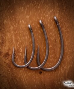 Curve shank hook X 10 pcs.